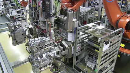 Porsche 911 Engine Plant Assembly Line