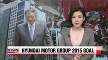 Hyundai-Kia plans to sell 8.2 million units in 2015