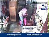 SHOCKING- CCTV Footage Shows Man Robbing House Keeping Woman