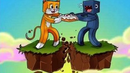 Stampy and squid do you wanna bake a cake