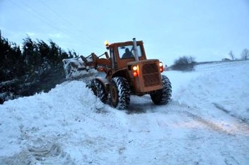 Tekirdağ'da Kar Nedeniyle Ulaşım Aksadı