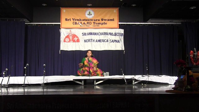 SAPNA: ANNIUAL EVENT 2014: DAY 2: STUDENT OF JAYASHREE VENKATESH: DEVA DEVAM