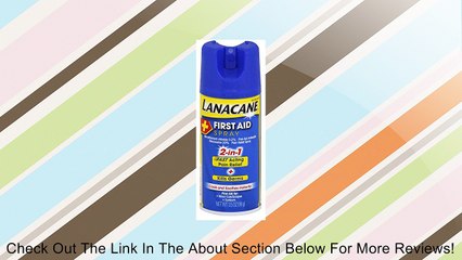 Lanacane First Aid Spray, Antiseptic & Pain Relief Spray for Cuts and Sunburns, 3.5 Ounce Review