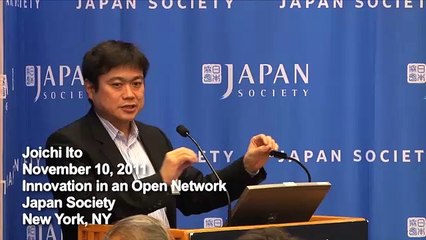 Joi Ito on Low-Cost Innovation: Iterate, Don't Evaluate