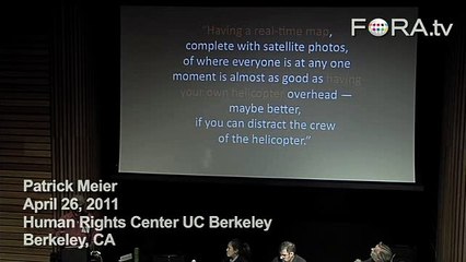 When Disaster Strikes, Ushahidi Gives Social Purpose