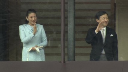 Japanese Emperor gives New Year greetings