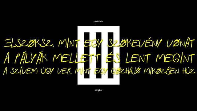 Paramore - In The Mourning/A gyászban magyar felirattal