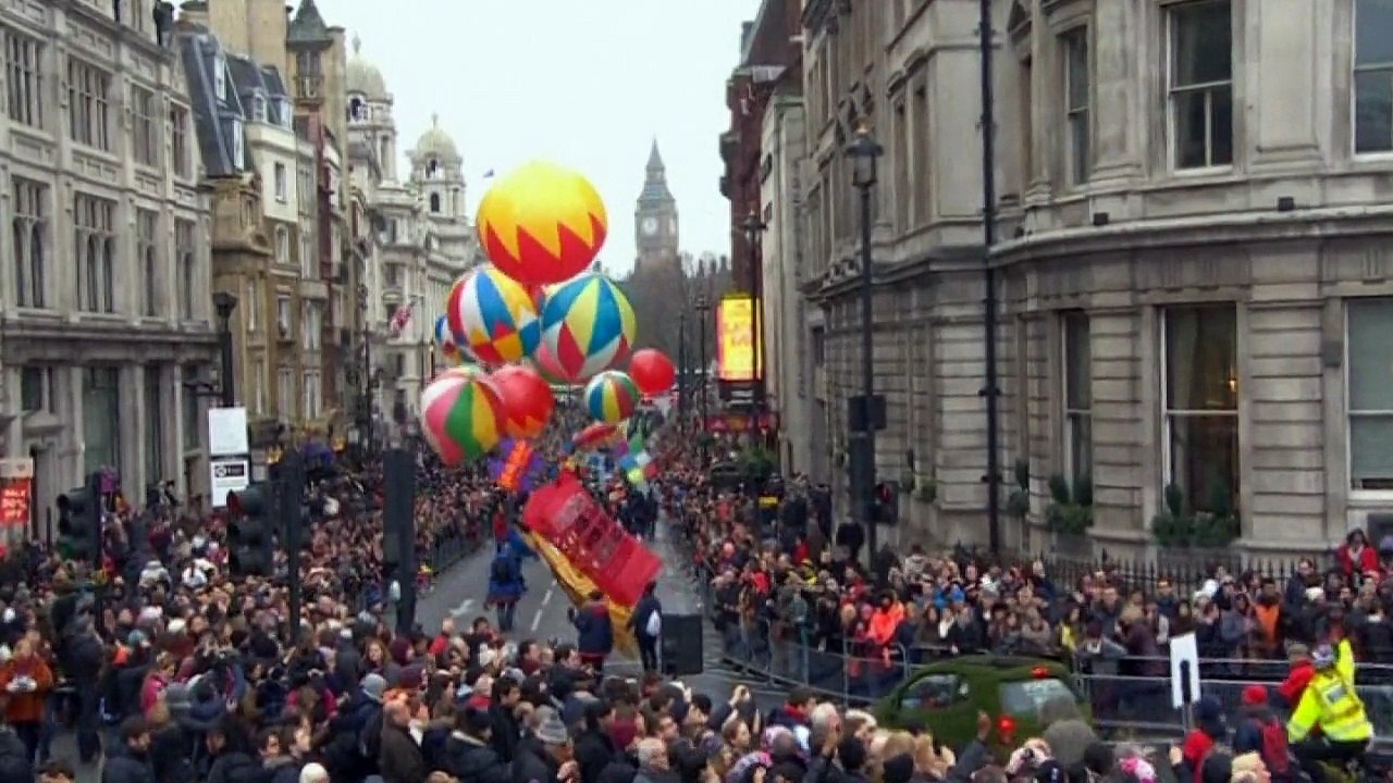 London's New Year parade