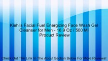 Kiehl's Facial Fuel Energizing Face Wash Gel Cleanser for Men - 16.9 Oz / 500 Ml Review
