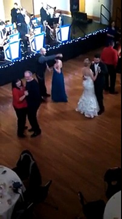 Harlan's slick wedding dance moves