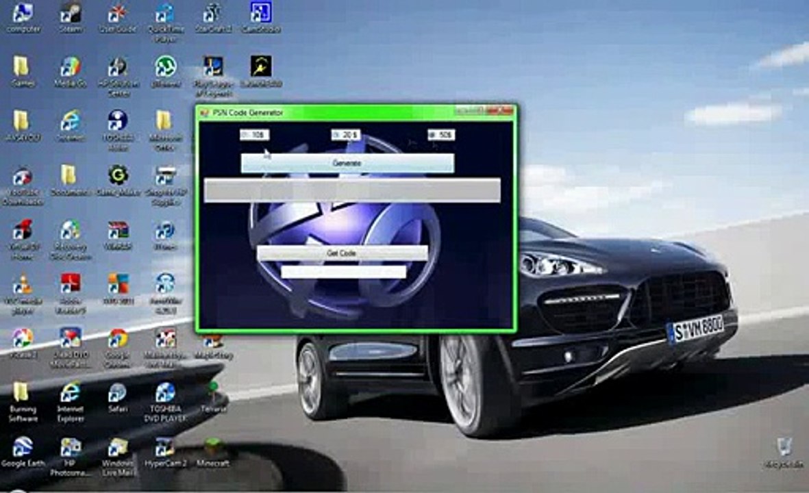 PSN Generateur de code - FevrierUpdated