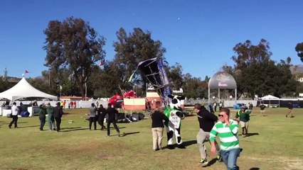 Footage from Tornado at the Rose Bowl
