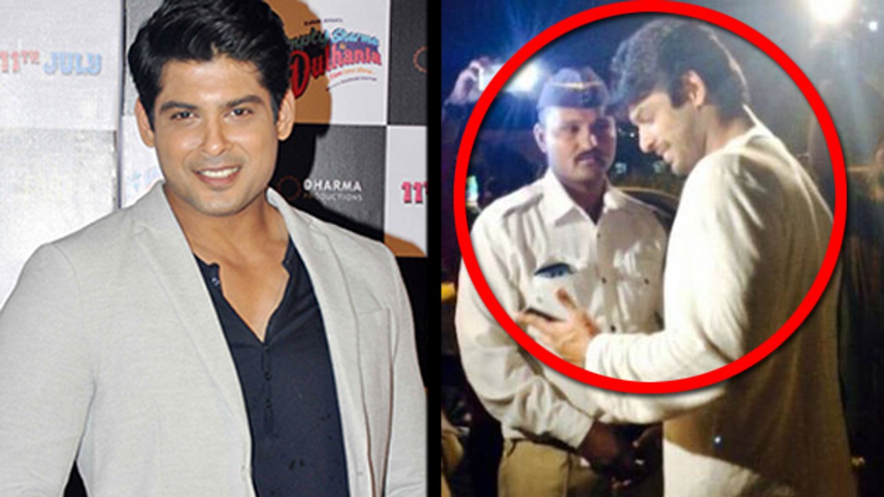 Siddharth Shukla Fined For ‘Drunk and Drive’ Case