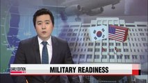 Korean military to continue joint military drills with U.S.