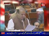 Anchor Jasmeen Manzoor Praising PM Nawaz Sharif for his Address in Senate