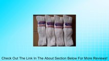 OVER THE CALF DIABETIC SOCKS, SIZE13-15 COLOR WHITE,USA,12 PAIR,PHYSICIANS CHOICE Review