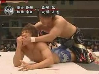 Morishima, Marufuji vs Shibata, Iibushi