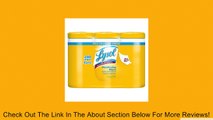 LYSOL Disinfecting Wipes, 7 x 8, Lemon and Lime Blossom, 80/Canister, 3/Pack Review