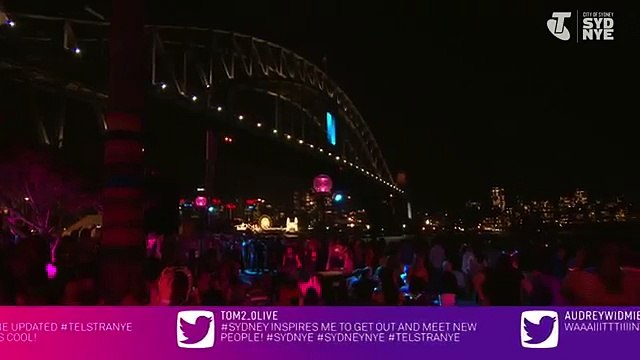 Magnifiques feux d'artifice à Sydney pour le nouvel an 2015 !