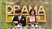 [EngSub] 141230 JNR & SHK Popularity Award