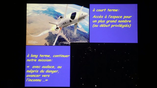Conference de Jean-Francois Clervoy - Voyage dans l'Espace (6ème partie)