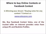 Where to Buy Votes for Facebook and Online Contests