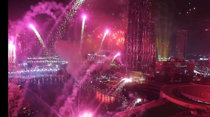 Watch: In Dubai, The Coolest New Year's Eve