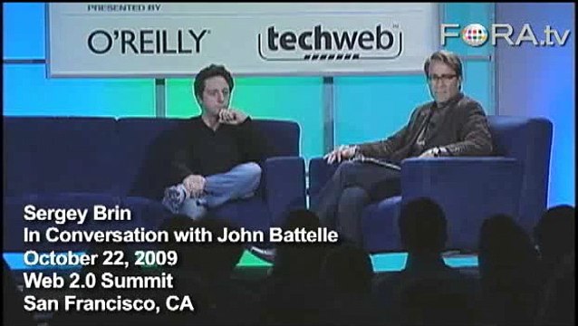 Sergey Brin: The Future of Google Books