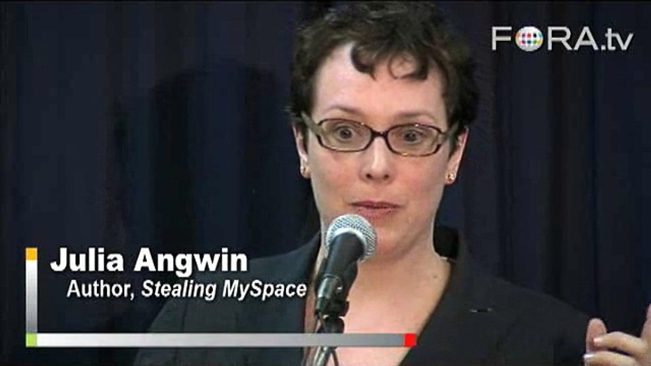 Julia Angwin on MySpace: Sex, Booze, & Social Networking