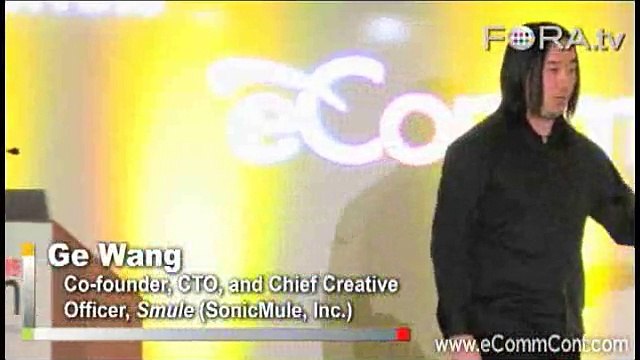 Expressive Social Media: Ge Wang Demos Ocarina iPhone App