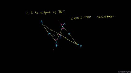 Geometry 045 Congruent Triangle Proof Example Urdu