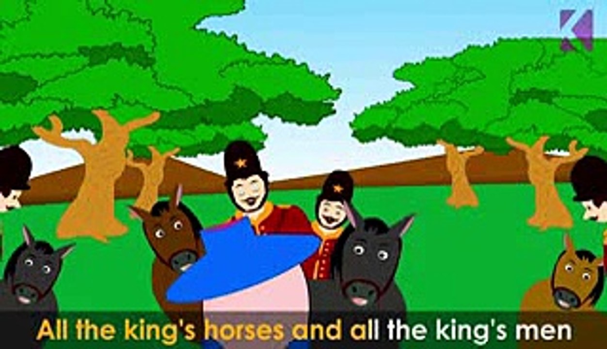 Humpty Dumpty | Nursery Rhyme With Lyrics