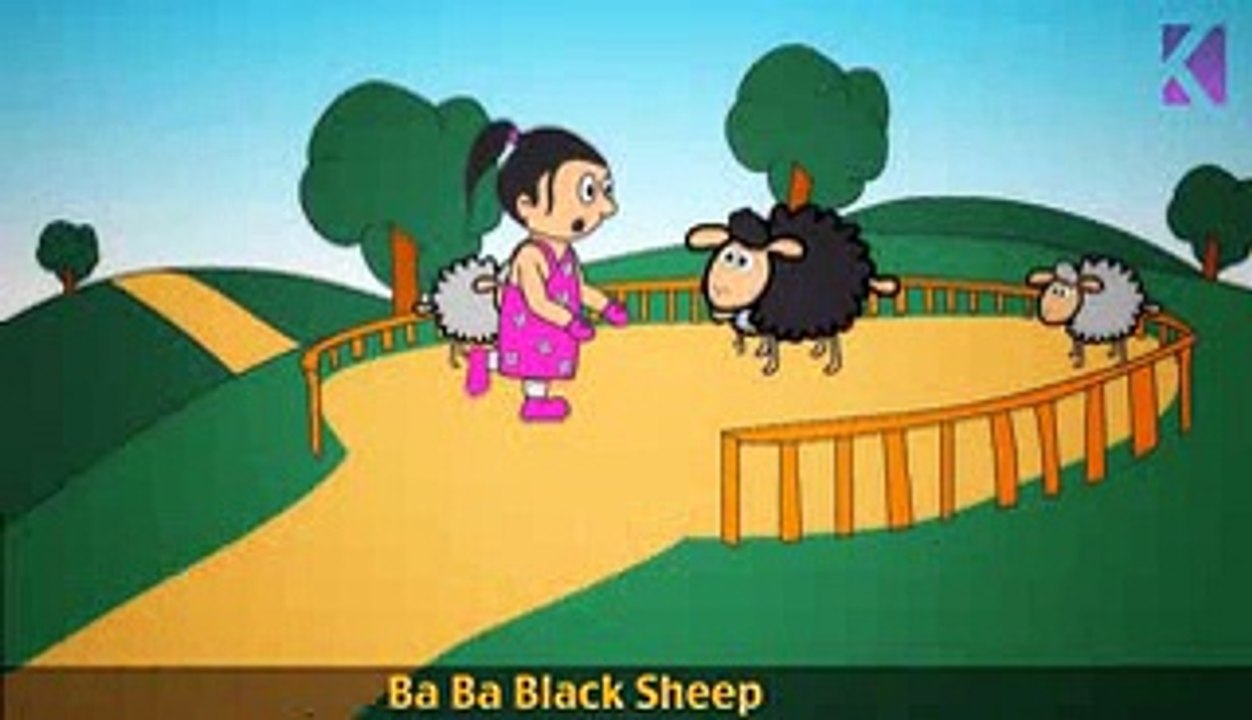 Baa Baa Black Sheep | Nursery Rhyme With Lyrics
