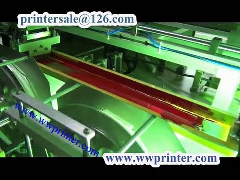 bucket or pail auto screen decorating printing machine with lug