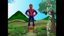 Spiderman Cartoon Twinkle Twinkle Little Star Rhymes | Spiderman Cartoon For Children