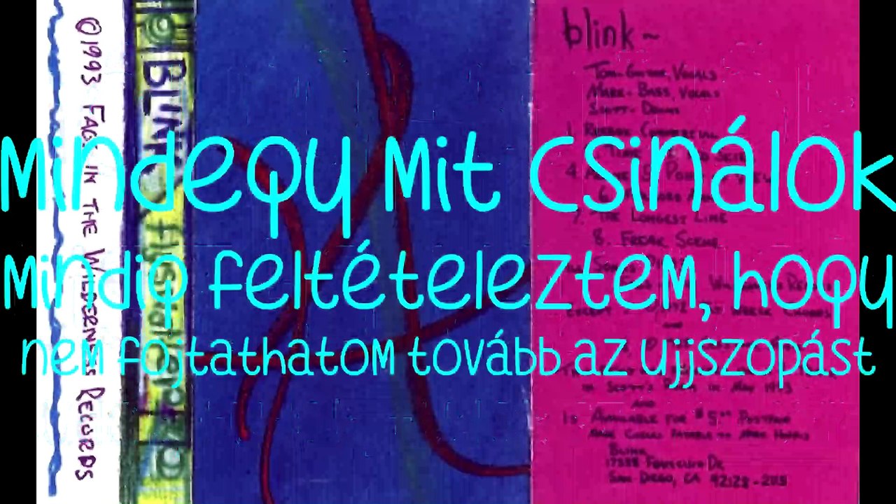 blink-182 – Marlboro Man/Marlboro ember magyar felirattal