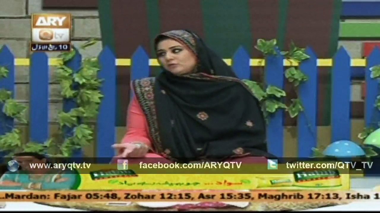 MOJIZAT E RASOOL (Children's program) 02 Jan 2015