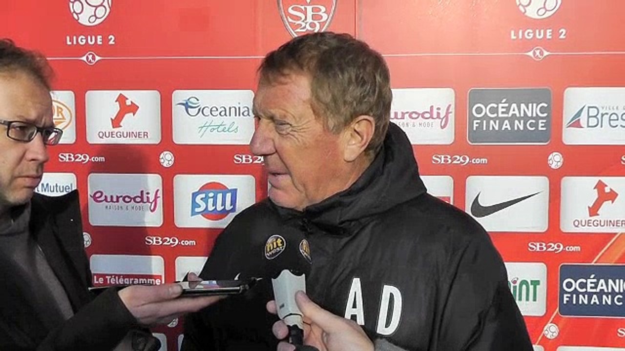 CDF / Brest- Laval : conférence de presse d'avant-match