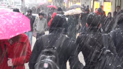 Van ve Bitlis'te Kar Yağışı