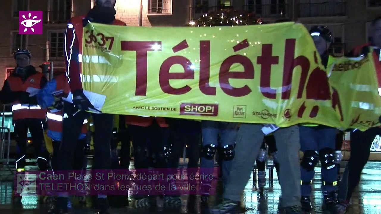 Téléthon Calvados 2014 - Caen - Farandolles en rollers