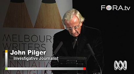 John Pilger - Media Silence on the 'Holocaust' in Iraq