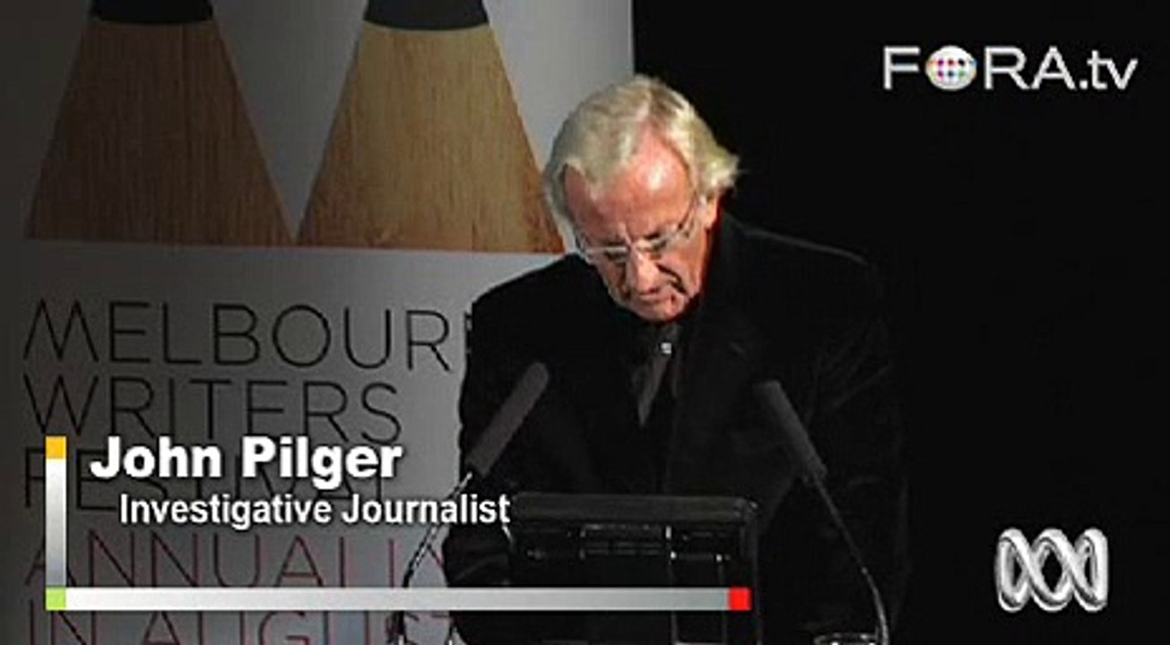 John Pilger - Media Silence on the 'Holocaust' in Iraq