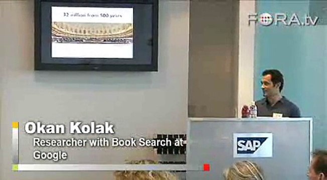 Okan Kolak on Mining Quotations for Book Search