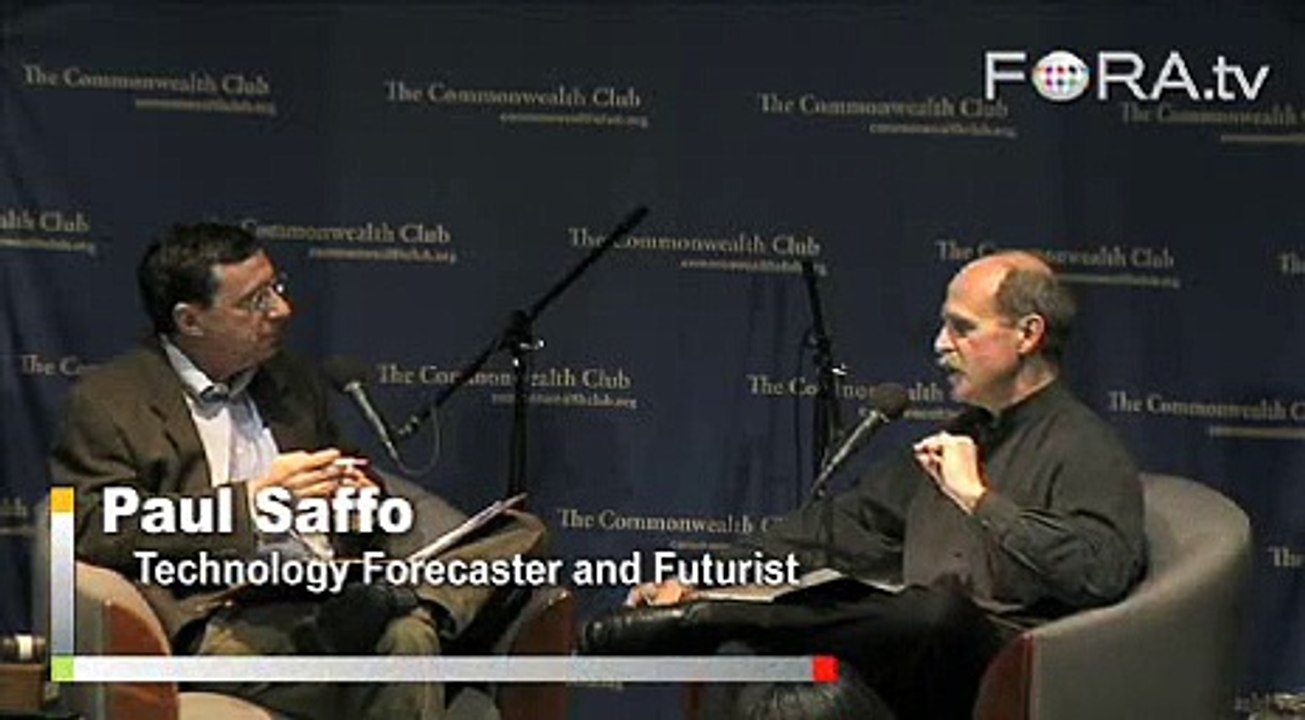 Paul Saffo Forecasts a Robot Society