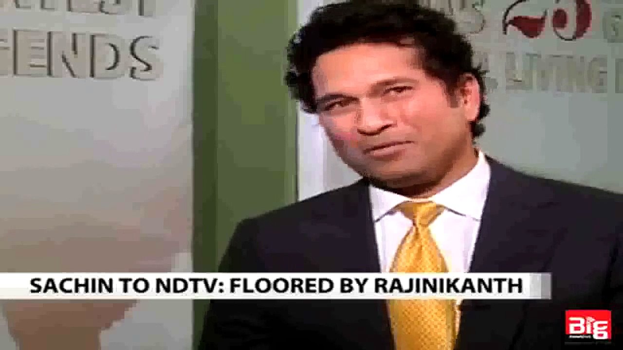 Sachin Talk About Rajinikanth
