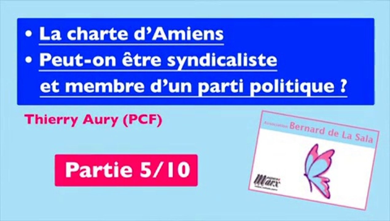 20141128-Espace Marx60-5/10-Syndicalisme et politique