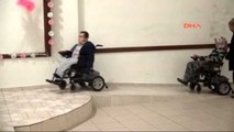 Almanya?daki Gaziantepliler 13 Engelliye Akülü Sandalye Gönderdi