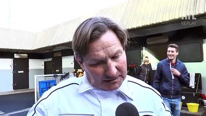 Jean-Philippe Mary, entraineur de Tip Top Nelliere (le 2) et Tabriz du Theillet (5)