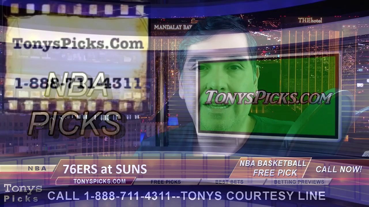 Phoenix Suns vs. Philadelphia 76ers Free Pick Prediction NBA Pro Basketball Odds Preview 1-2-2015