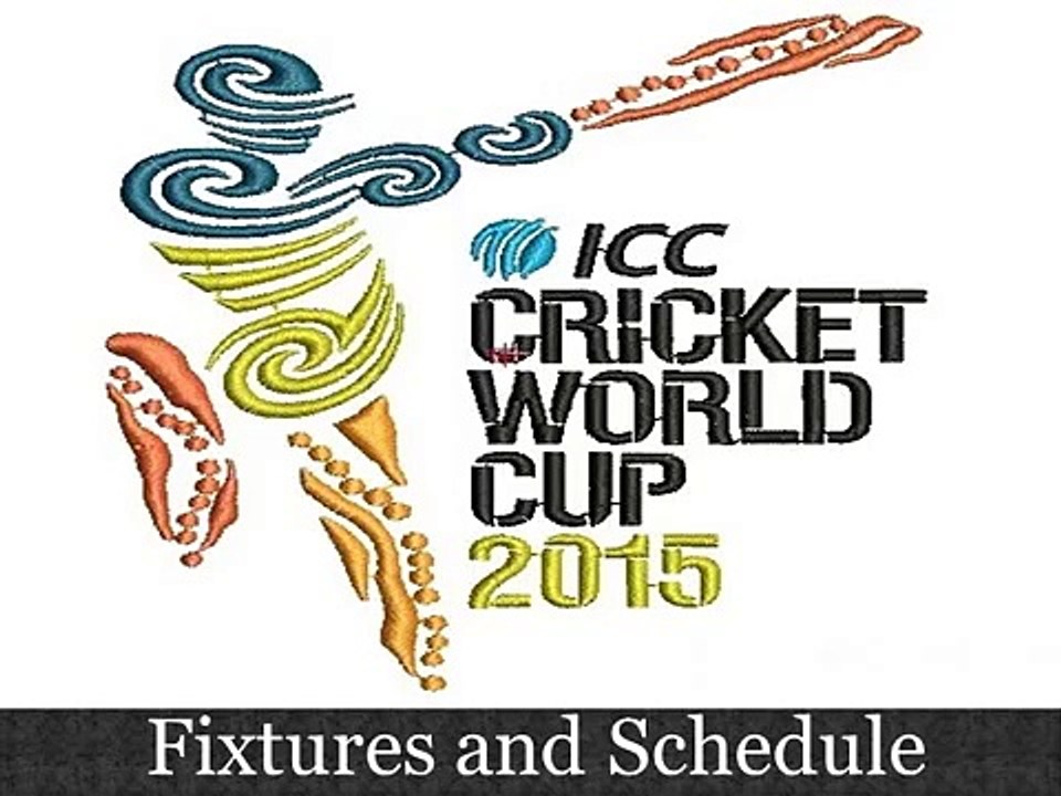 2015 Cricket World Cup, Schedule and Time Table